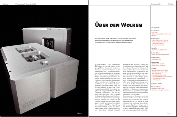 Test MCS II in LP Magazin 04/2012