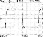 Rechteckwiedergabe 50 kHz/ squarewave 50 kHz